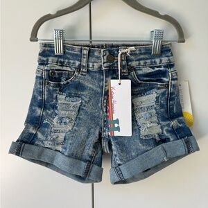 Girls Denim Shorts Size 7